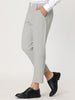 Flat Front Solid Color Crop Ankle-Length Dress Pants