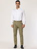 Smart Casual Plaid Flat Front Business Check Pants