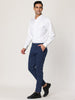 Smart Casual Plaid Flat Front Business Check Pants