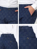 Smart Casual Plaid Flat Front Business Check Pants