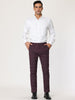 Smart Casual Plaid Flat Front Business Check Pants