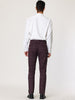 Smart Casual Plaid Flat Front Business Check Pants