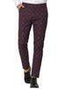 Smart Casual Plaid Flat Front Business Check Pants