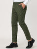 Smart Casual Plaid Flat Front Business Check Pants