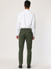 Smart Casual Plaid Flat Front Business Check Pants