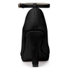 Perphy Elegant PU Round Toe Ankle Strap High Heel Pumps