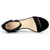 Perphy Open Toe Ankle Strap Chunky High Heels Sandals