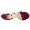 Perphy Ankle Strap Open Toe Block Heels Sandals