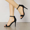 Perphy Ankle Strap Heel Stiletto High Heels Sandals