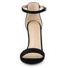Perphy Ankle Strap Heel Stiletto High Heels Sandals