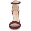 Perphy Ankle Strap Heel Stiletto High Heels Sandals