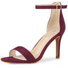 Perphy Ankle Strap Heel Stiletto High Heels Sandals