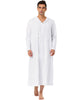 Solid Long Sleeve Hooded Loungewear Nightdress
