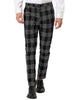 Formal Plaid Printed Business Checked Dress Pants