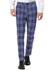 Formal Plaid Printed Business Checked Dress Pants