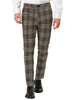 Formal Plaid Printed Business Checked Dress Pants