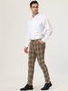 Formal Plaid Printed Business Checked Dress Pants