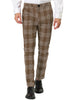 Formal Plaid Printed Business Checked Dress Pants