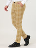 Formal Plaid Printed Business Checked Dress Pants