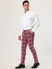 Formal Plaid Printed Business Checked Dress Pants