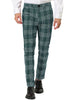 Formal Plaid Printed Business Checked Dress Pants