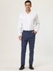 Classic Cotton Plaid Checked Business Dress Pants