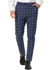 Classic Cotton Plaid Checked Business Dress Pants