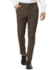 Classic Cotton Plaid Checked Business Dress Pants