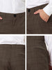Classic Cotton Plaid Checked Business Dress Pants
