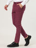 Classic Cotton Plaid Checked Business Dress Pants