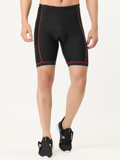 Solid Compression Padded Cycling Riding Shorts