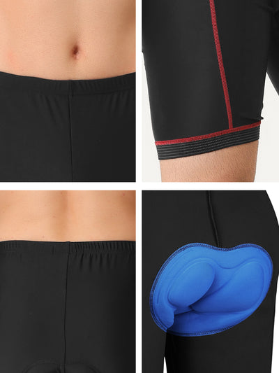 Solid Compression Padded Cycling Riding Shorts