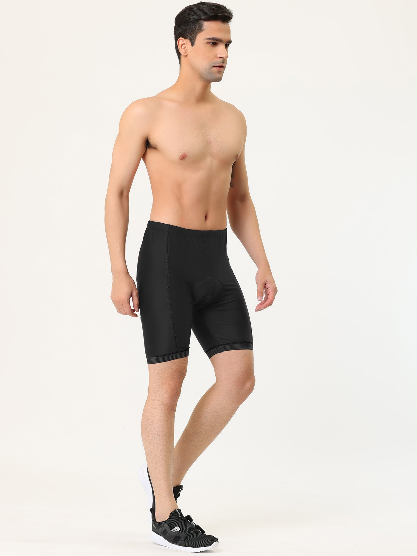 Bublédon Solid Compression Padded Cycling Riding Shorts