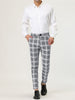 Classic Plaid Dress Pants Chino Business Trousers