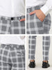 Classic Plaid Dress Pants Chino Business Trousers