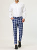 Classic Plaid Dress Pants Chino Business Trousers