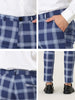 Classic Plaid Dress Pants Chino Business Trousers