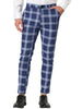 Classic Plaid Dress Pants Chino Business Trousers