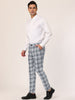 Skinny Casual Checkered Business Plaid Dress Pants