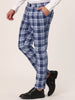 Skinny Casual Checkered Business Plaid Dress Pants
