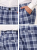 Skinny Casual Checkered Business Plaid Dress Pants