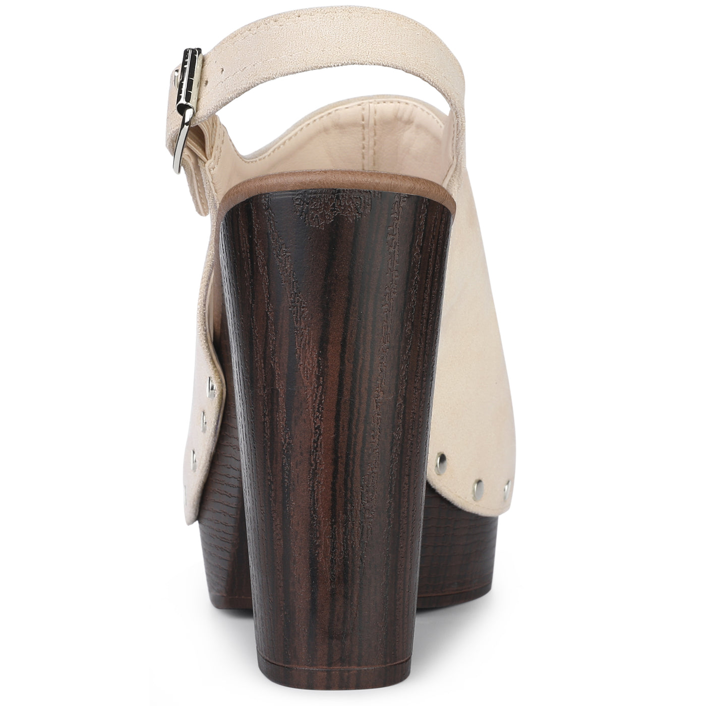 Bublédon Perphy Slingback Platform Chunky High Heel Sandals