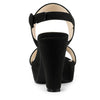 Perphy Platform Slingback Block Heeled Sandals
