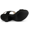 Perphy Platform Slingback Block Heeled Sandals