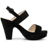 Perphy Platform Slingback Block Heeled Sandals