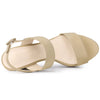 Perphy Platform Slingback Block Heeled Sandals