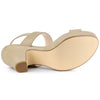 Perphy Platform Slingback Block Heeled Sandals