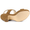Perphy Platform Slingback Block Heeled Sandals