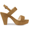 Perphy Platform Slingback Block Heeled Sandals
