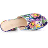 Perphy Platform Floral Chunky Heel Slides Mules